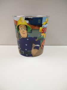 פח לחדר ילדים עם דמויות סמי הכבאי