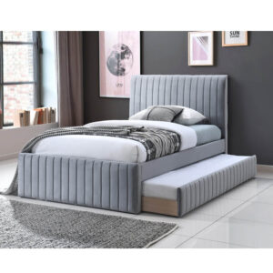 מיטה וחצי נפתחת בריפוד בד קטיפתי Home Decor הום דקור