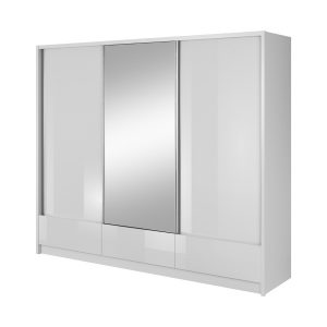 ארון בגדים כולל מראה ומגירות Home Decor הום דקור