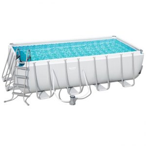 בריכה מלבנית ומשאבה Bestway 488x244x122 בסט וואי