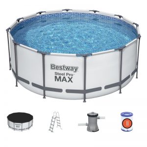 בריכה עגולה ומשאבה Bestway 360x122 בסט וואי
