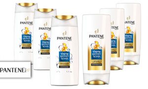 6 בקבוקי שמפו או מרכך פנטן פרו-וי מיסלר PANTENE