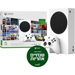קונסולת משחק Microsoft Xbox Series S - נפח 512GB SSD