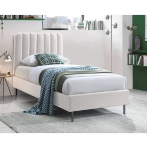 מיטת יחיד נפתחת בריפוד בד קטיפתי Home Decor הום דקור נועה 90